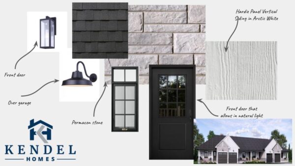 BRICK, STONE AND HARDIE BOARD EXTERIORS